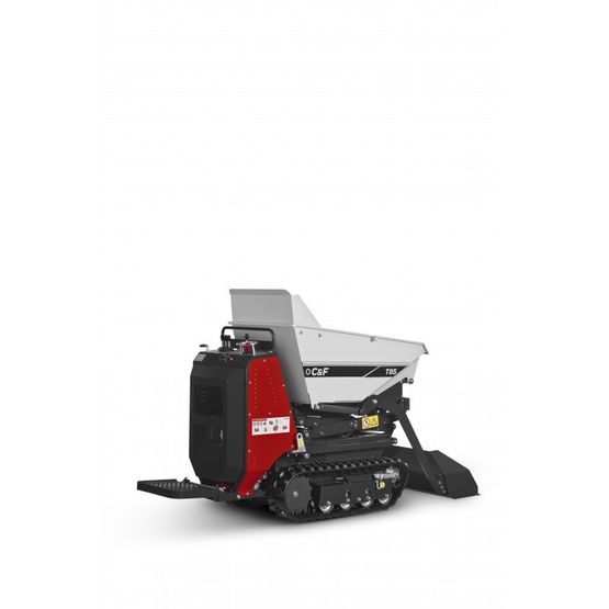 Mini dumper chenille CU 800 Kg HI TOP – Chargeur | TRAKER T85.1.2HTSL - produit présenté par FRANCE COMPACT