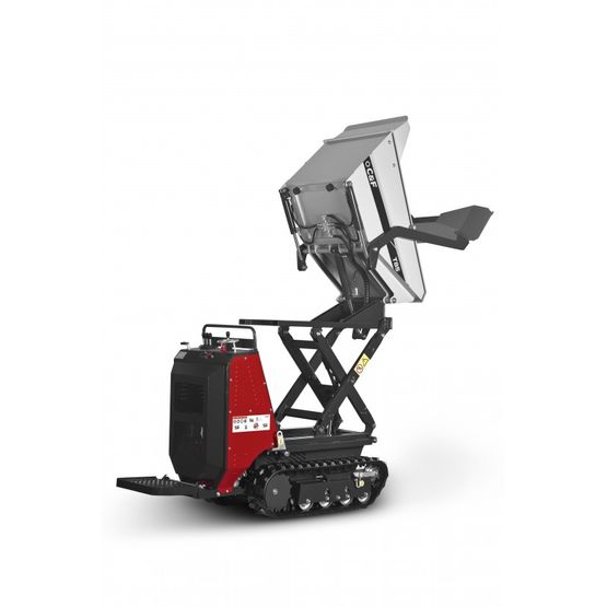 Mini dumper chenille CU 800 Kg HI TOP – Chargeur | TRAKER T85.1.2HTSL - produit présenté par FRANCE COMPACT