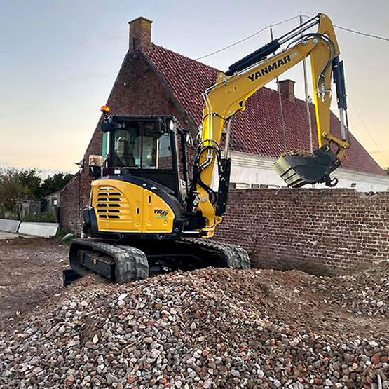 Mini-pelle Yanmar | ViO57-6B - produit présenté par YANMAR