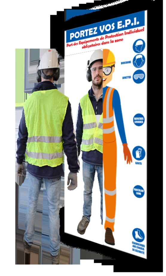 Miroir de sécurité consignes