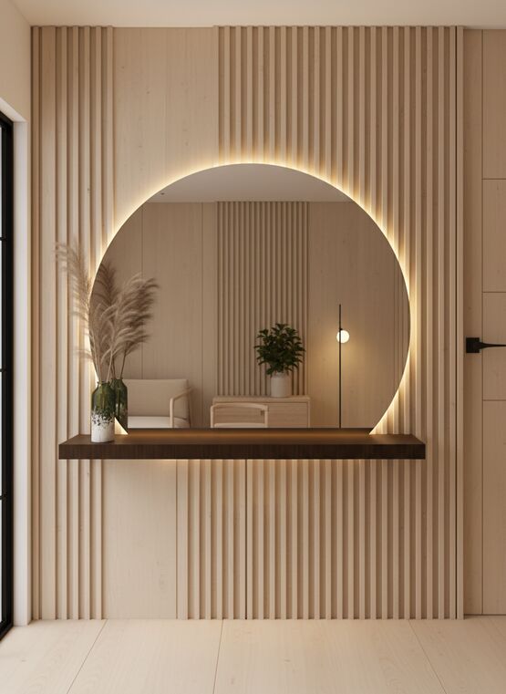  Miroir LED contemporain à la forme organique | DIUNA  - HLT SP. Z O.O.