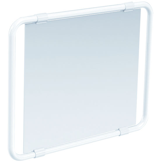 Miroir multidirectionnel à cadre en aluminium | Miroir orientable 047601