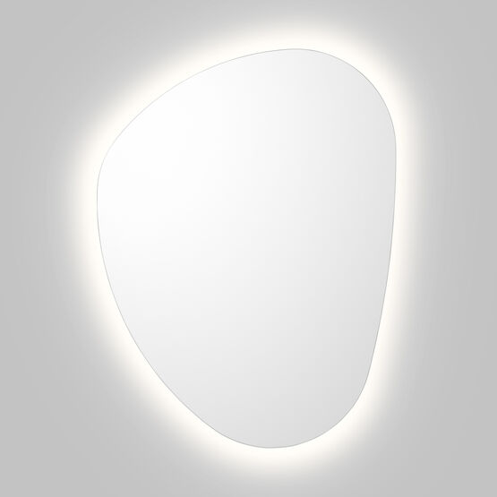  Miroir organique LED IP44 pour salle de bain, sans cadre, premium | NEBULA - Miroirs