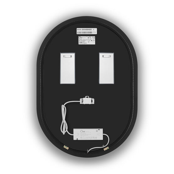   Miroir ovale allongé LED IP44 pour salle de bain, premium, avec ou sans cadre | VELO - HLT SP. Z O.O.