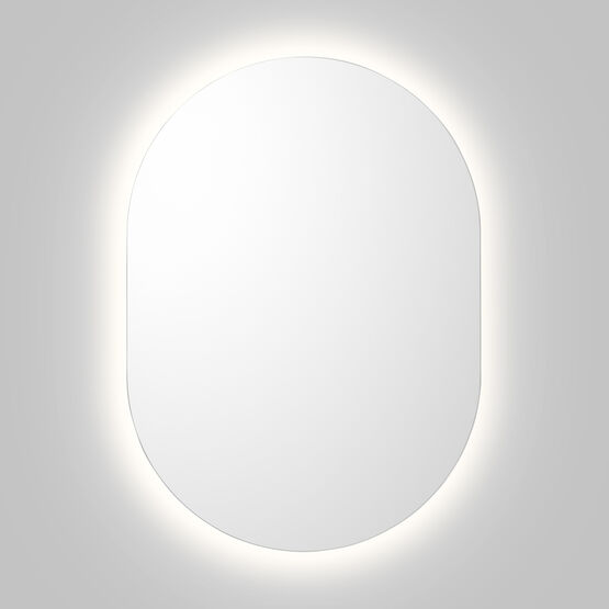  Miroir ovale allongé LED IP44 pour salle de bain, premium, avec ou sans cadre | VELO - produit présenté par HLT SP. Z O.O.