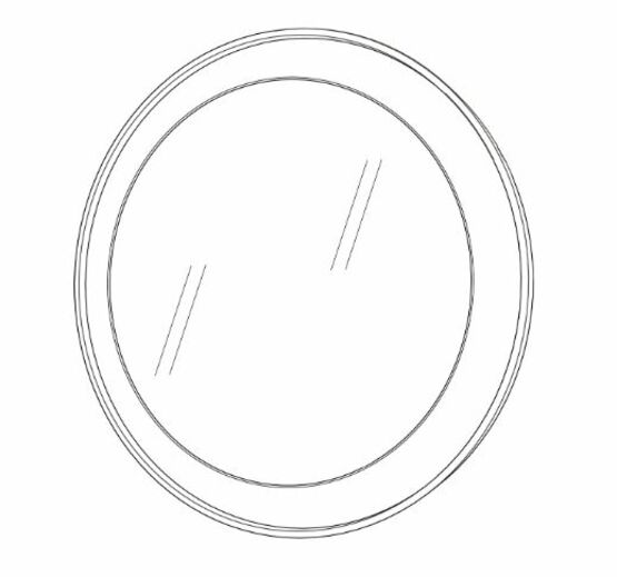 Miroir pour salle de bains | MOON - produit présenté par ACQUABELLA