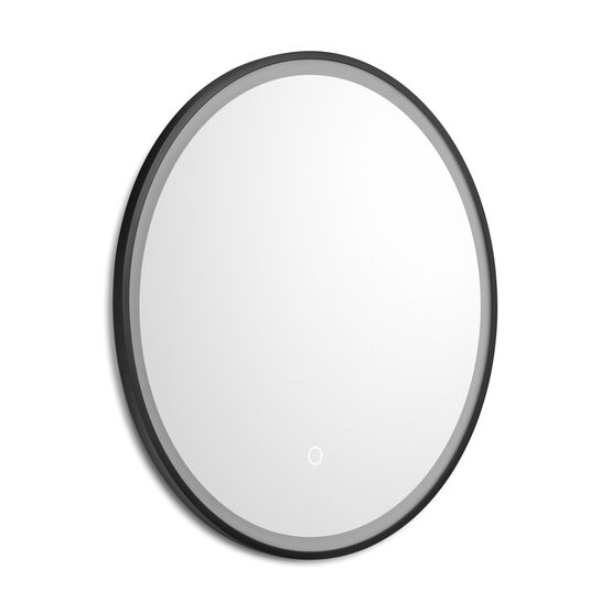 Miroir rond de salle de bain LED IP 44, premium, avec ou sans cadre | AURA - produit présenté par HLT SP. Z O.O.