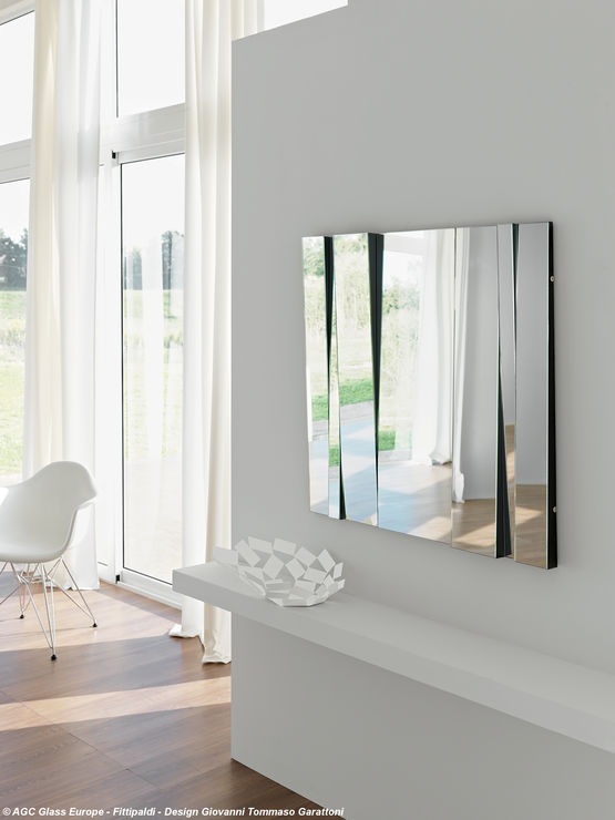Miroir sans plomb totalement opaque | Mirox 4Green + - produit présenté par AGC GLASS FRANCE