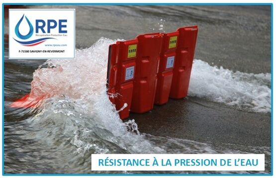 Mise en situation du Barrage anti-inondation rigide et mobile BARM2022 - RPE SAS -SAVIGNY-EN-REVERMONT (SAÔNE ET LOIRE)
