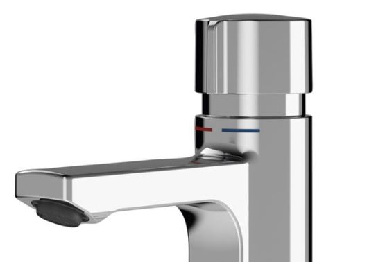 Mitigeur à fermeture automatique sur plan F5S-Mix | F5SM1001 - Mitigeur à déclenchement automatique pour collectivités