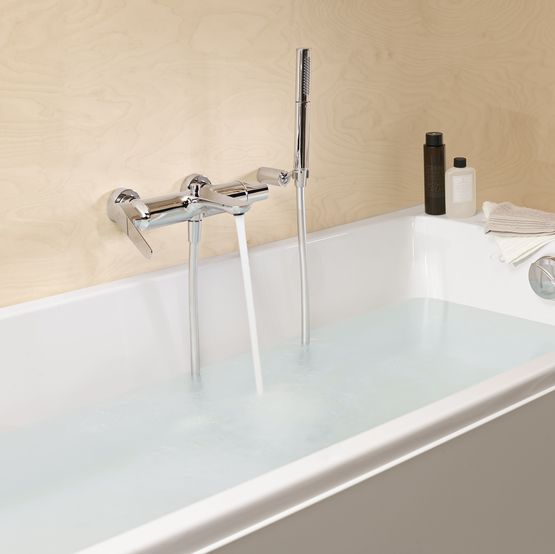 Mitigeur lavabo mix robinet lavabo Teorema Golf Plus flexibles Bonde