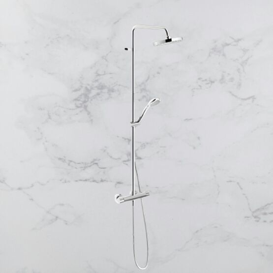  Mitigeur thermostatique de douche avec kit et ciel de pluie | 23930 - Mitigeur thermostatique