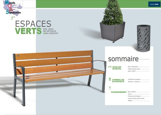 Mobilier ESPACES VERT