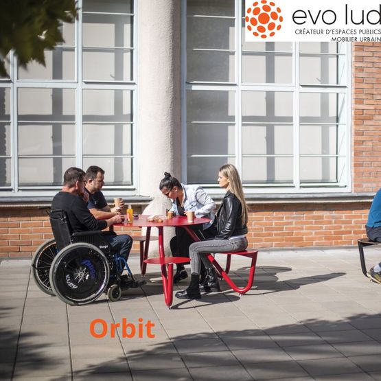  Mobiliers inclusifs pour Personnes à Mobilité Réduite | EVO LUD - Gamme de mobilier, autre mobilier