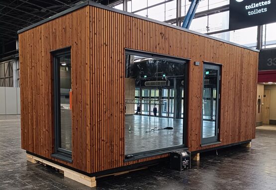  Module d&#039;habitation de 20 m² proêt à poser en préfabrication bois | Tiny House - DOXAR