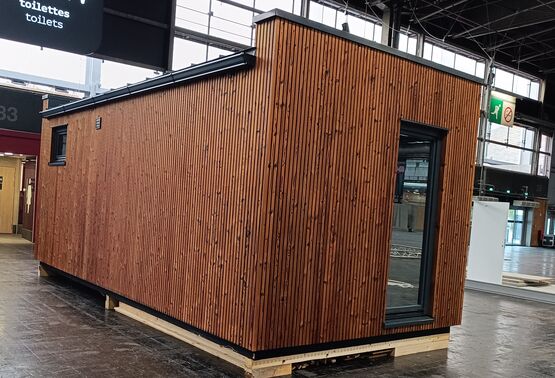  Module d&#039;habitation de 20 m² proêt à poser en préfabrication bois | Tiny House - Logements préfabriqués