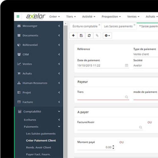 Module de comptabilité pour logiciel ERP | Axelor Comptabilité