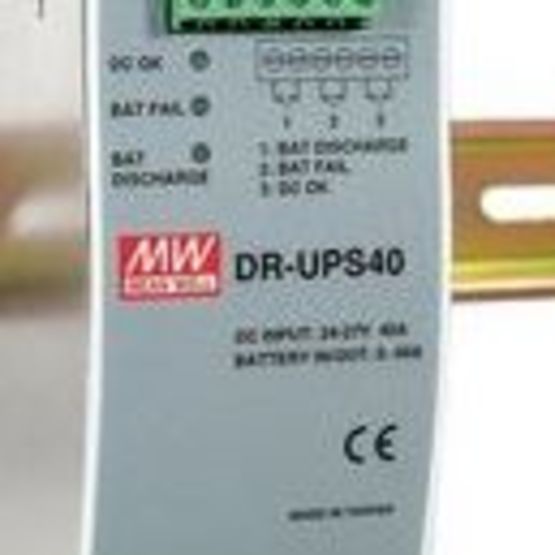 Module de contrôle de batterie pour système 40A DC UPS | MEAN WELL DR-UPS40 - produit présenté par CATS