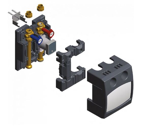  Module de mélange hydraulique compact pré-monté | FLOWBOX HKM 8180 - Modules hydrauliques, échangeurs, batterie