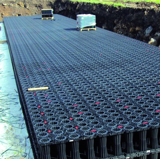  Module enterré pour drainage et stockage | ACO Stormbrixx SD - Modules pour la filtration ou la rétention des eaux pluviales