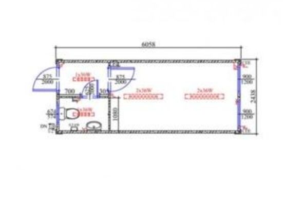  Module ou abris avec sanitaire 20&#039; 6xWC - EUROPBOX CONTAINERHANDEL GMBH