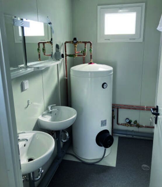  Module ou cabane avec sanitaire Hommes/Femmes, 5xWC, 2xUrinoirs, 4xLavabos | EUROPBOX  - Autres constructions modulaires préfabriqués