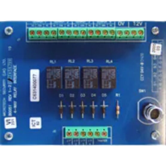 Module relais 4 sorties | Carte G4R Honeywell avec contacts SPDT