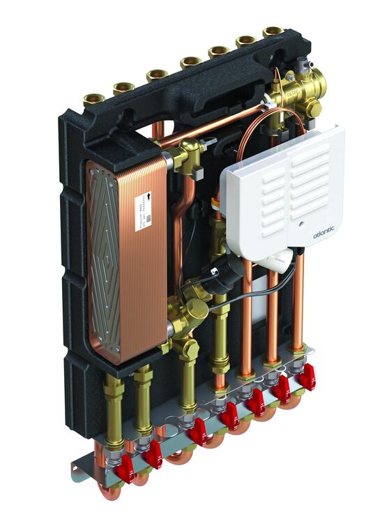  Module thermique d'alimentation en logement collectif | Domea - ATLANTIC CHAUFFAGE & CHAUFFE-EAU