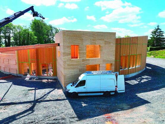 Modules constructifs isolants bois-paille en MOB R+2 ou FOB | Activ&#039;Home