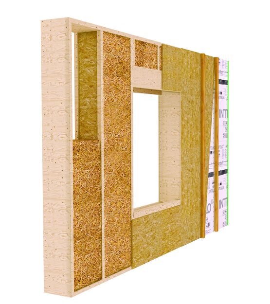  Modules constructifs isolants bois-paille en MOB R+2 ou FOB | Activ&#039;Home - Panneaux hybrides