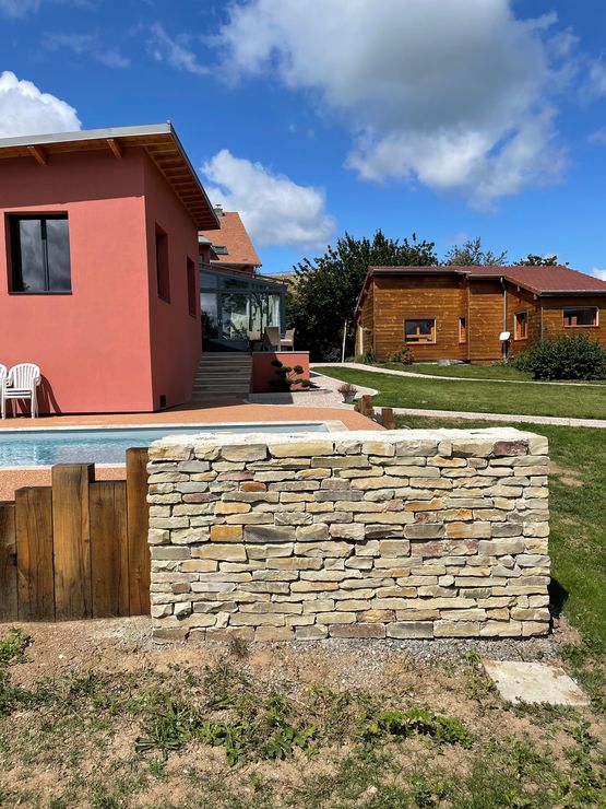 Modules de pierres naturelles pré-montées 50 cm de large | MOD'STONE 50 - produit présenté par ECOMURET FRANCE BY MOD'STONE®