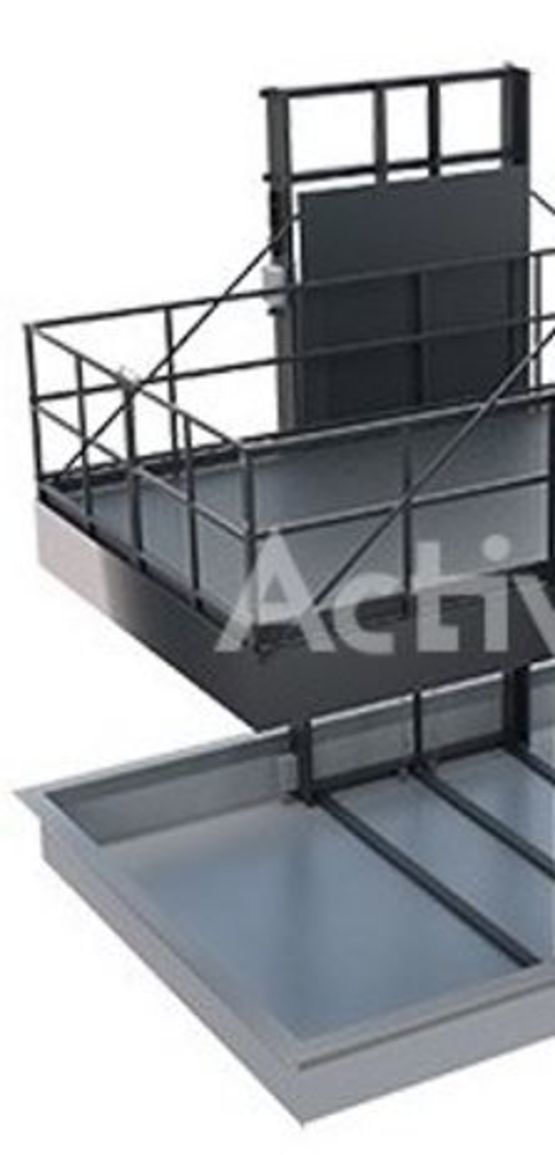 Monte-charge double colonne économique | ACTIWORK  - produit présenté par ACTIWORK 1