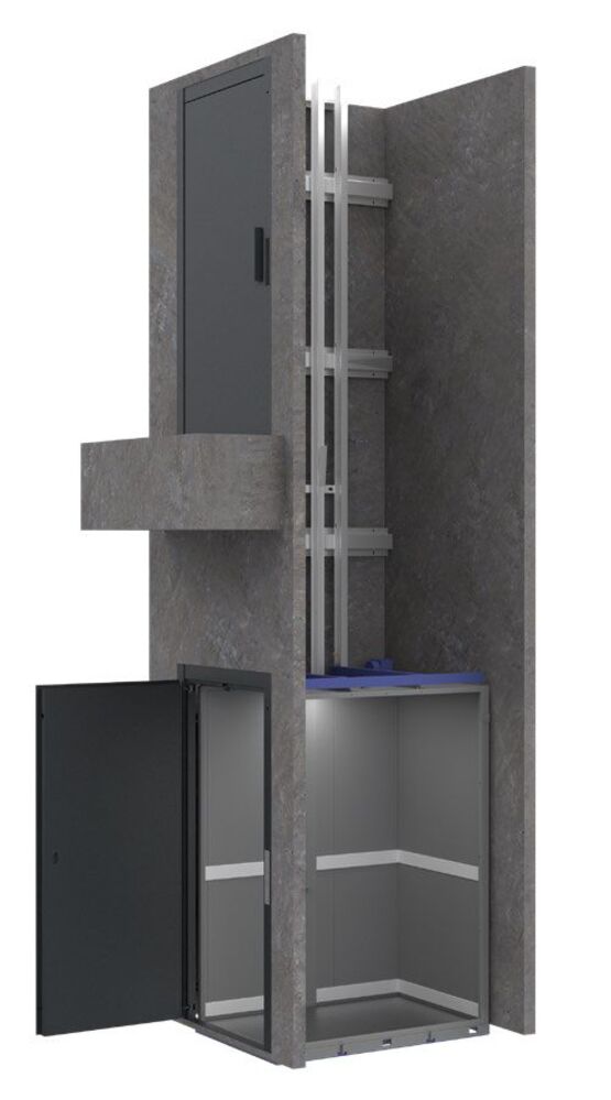 Monte-charge hydraulique | Gamme OPTIMA sur mesure pour manutention professionnelle - produit présenté par ETNA FRANCE