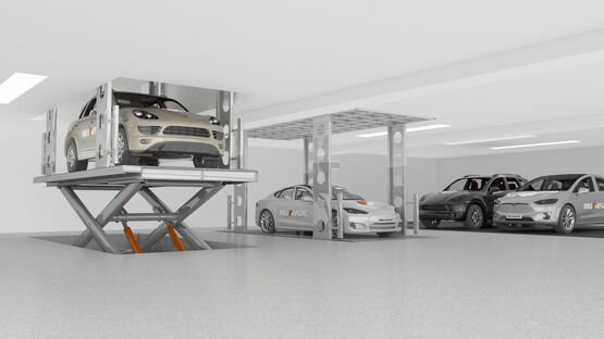 Monte voiture | S-VRC - produit présenté par CARPARK SYSTEM