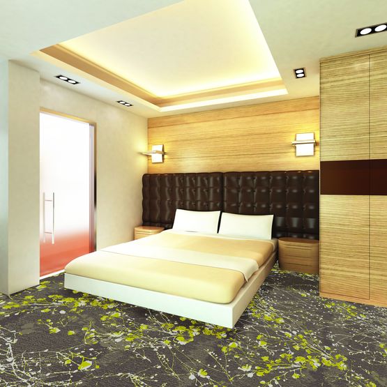 Moquette antifeu au design japonais | Lily - BALSAN