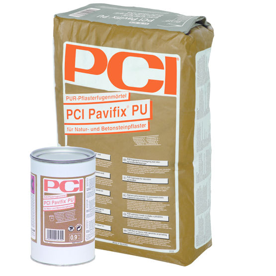 Mortier bicomposant pour le jointoiement de pavés en béton ou en pierre | PCI Pavifix PU