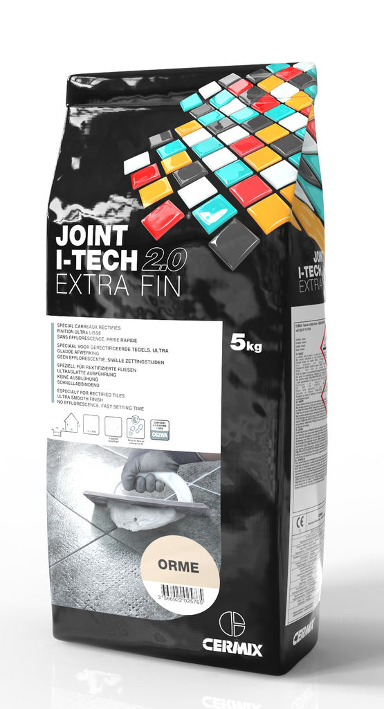 Mortier de joint coloré - 1 à 10 mm | Cermijoint i-Tech Extra Fin 2.0
