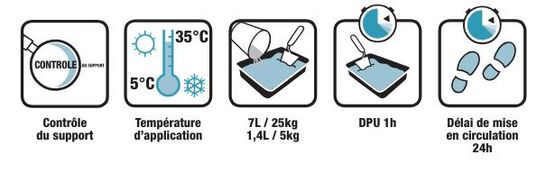  Mortier de joint coloré | CERMIJOINT COLOR  - Joint, mastic, mortier et mousse intumescents
