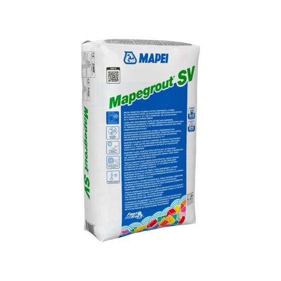 Mortier de scellement pour tampons de voirie | MAPEGROUT SV à retrait compensé