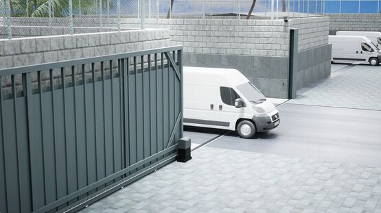  Moteur pour portail coulissant jusqu&#039;à 600kg | 746 C - Motorisation pour portails