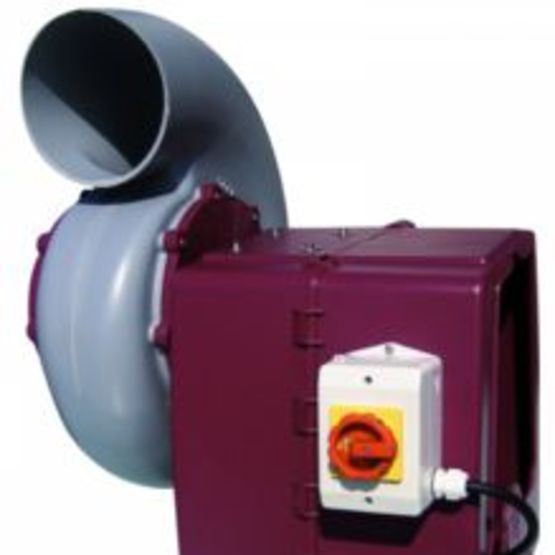 Moto-ventilateur polypropylène pour ambiances corrosives jusqu&#039;à 8 000 m3/h | Ibiza ECM