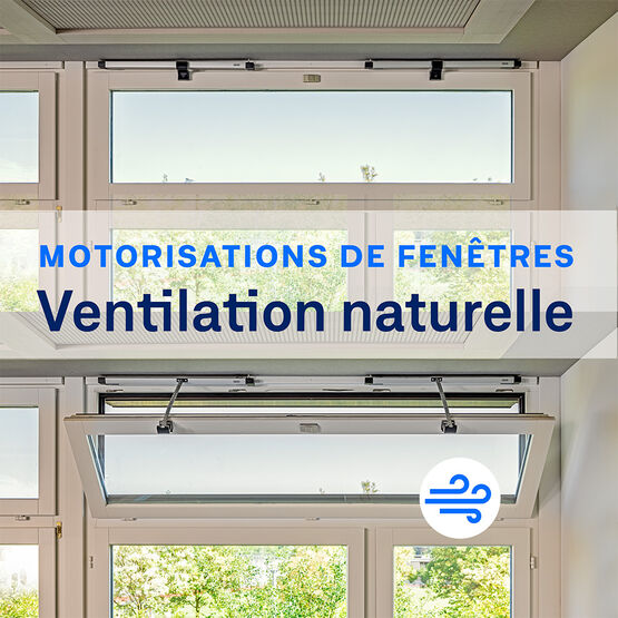  Motorisation à chaîne pour la ventilation naturelle | GEZE Slimchain - GEZE