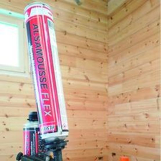  Mousse expansive sans gaz propulseur nocif pour étanchéité des menuiseries | Alsamousse PU Flex - ALSAFIX