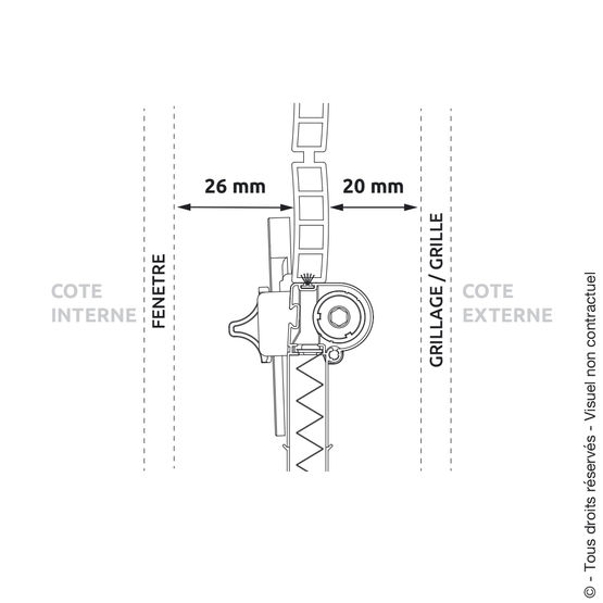  Moustiquaires COSI UP pour volets roulants | TORBEL - Moustiquaires et écrans anti-insectes