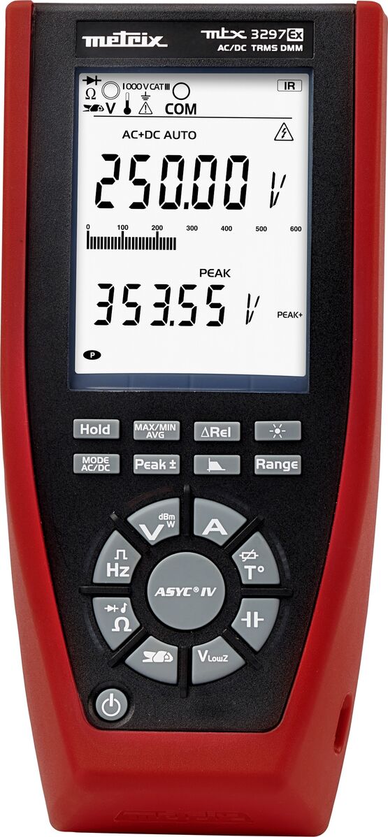 Multimètre numérique TRMS à sécurité intrinsèque | MTX 3297Ex