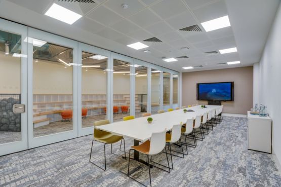  Mur mobile vitré acoustique | Transpalace - PARTHOS