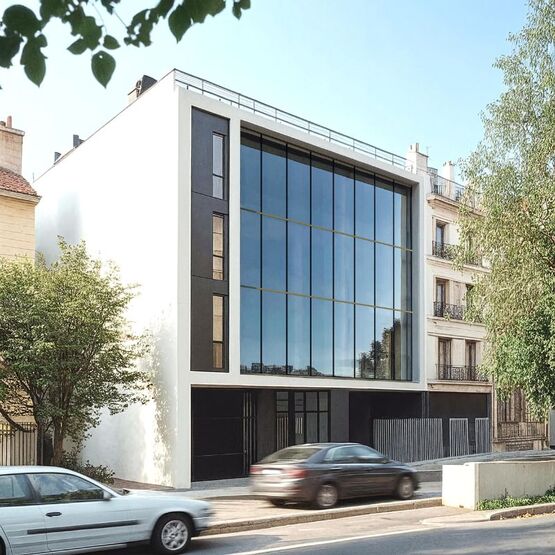  Mur-rideau aluminium grandes dimensions W60 | Série 1300 - Murs rideaux en verre parclosé