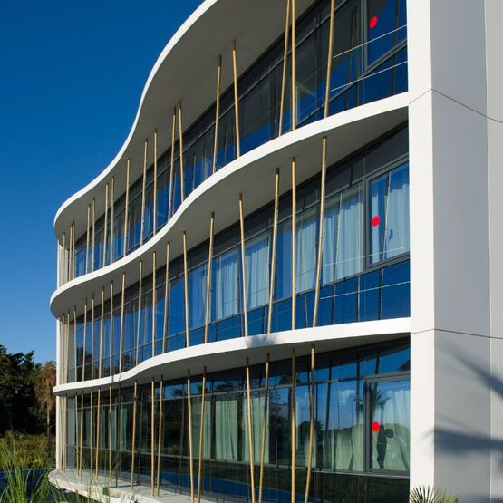  Mur rideau aluminium ultra fin W44  - SEPALUMIC