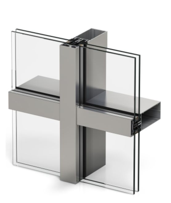 Mur rideau pour façade | KOR TP52 - produit présenté par HANKOR INDUSTRIES