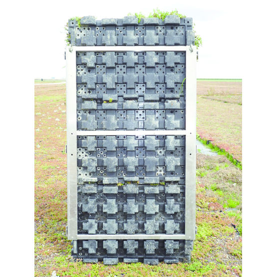 Mur végétalisé modulaire avec réseau d&#039;irrigation | Vertipack